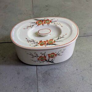 SAK Japan Moriyama Ceramic Baking Dish with Lid